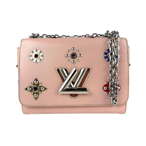 LOUIS VUITTON Beige Leather Shoulder Bag - Picture 1 of 5